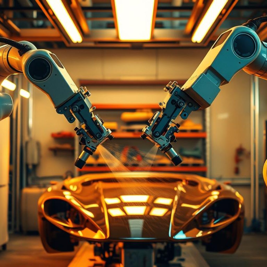 roboty lakiernicze